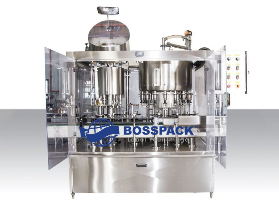 Rotary Gravity Filling & Capping Machine Bosspack